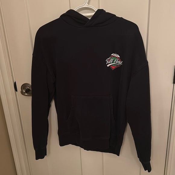 Full Send 2020 baseball hoodie, black men’s size S - Picture 2 of 5